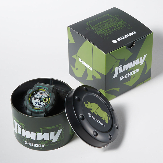 【S-MALL4周年　2025年4月9日（水）19：30受付開始　1,000個限定】【抽選販売】SUZUKI JIMNY×CASIO G-SHOCK GD-100コラボウォッチ サードエディション