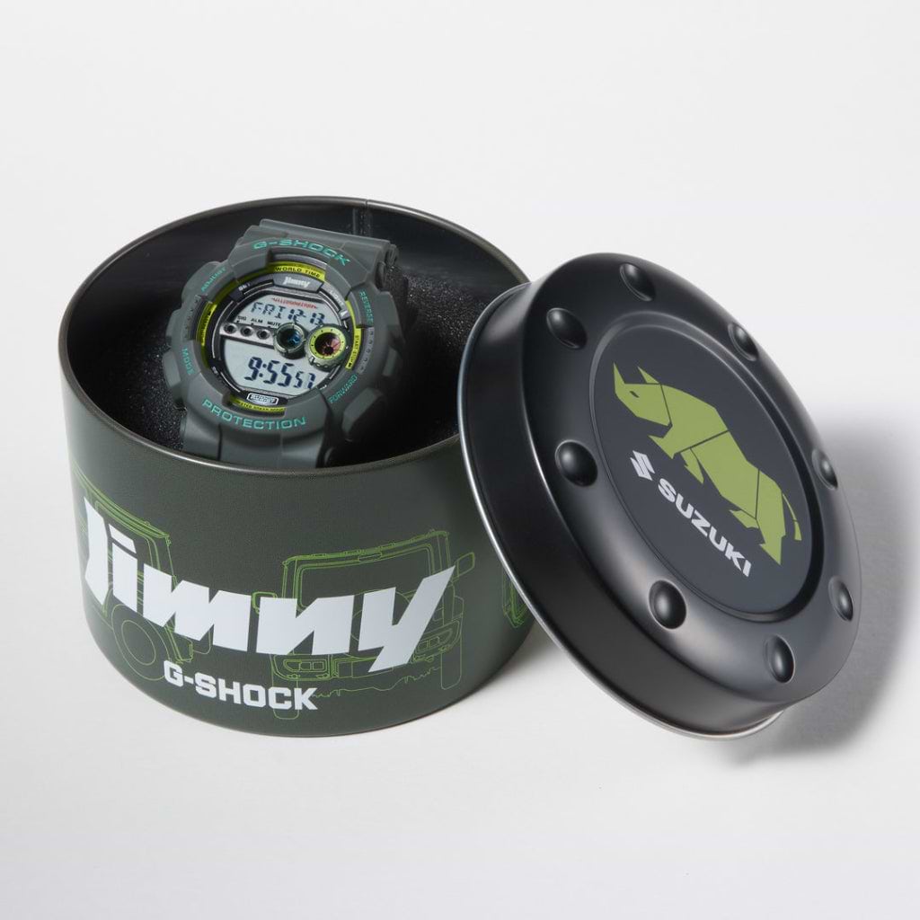 【S-MALL4周年　2025年4月9日（水）19：30受付開始　1,000個限定】【抽選販売】SUZUKI JIMNY×CASIO G-SHOCK GD-100コラボウォッチ サードエディション