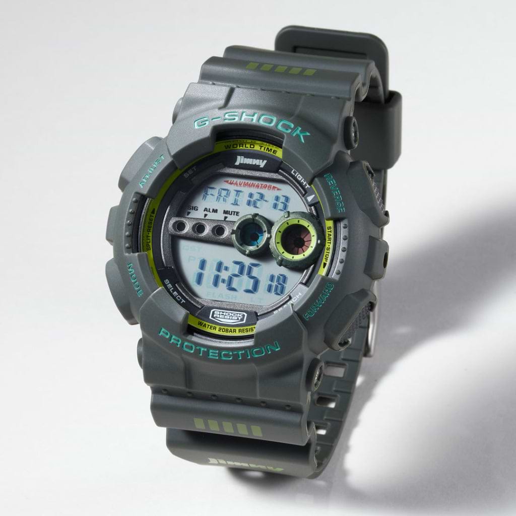 【S-MALL4周年　2025年4月9日（水）19：30受付開始　1,000個限定】【抽選販売】SUZUKI JIMNY×CASIO G-SHOCK GD-100コラボウォッチ サードエディション