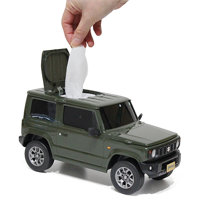 ウェットティッシュケース スズキ ジムニー（軽自動車）【スズキライセンス商品】