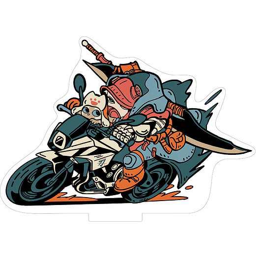 SUZUKI×MONSTER HUNTER WILDS コラボ アクリルスタンド KATANA【特別商品】