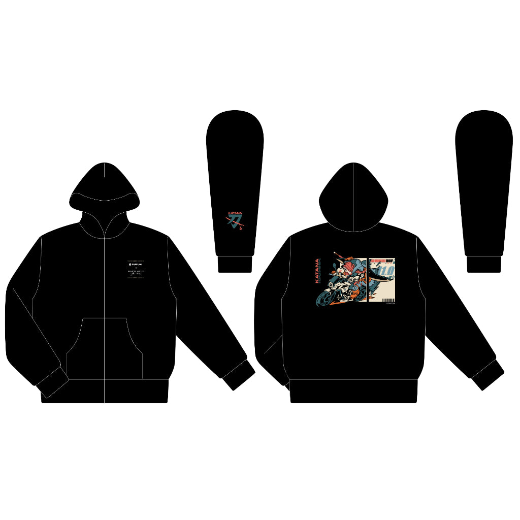 SUZUKI × MONSTER HUNTER WILDS コラボ ジップアップパーカー【特別商品】