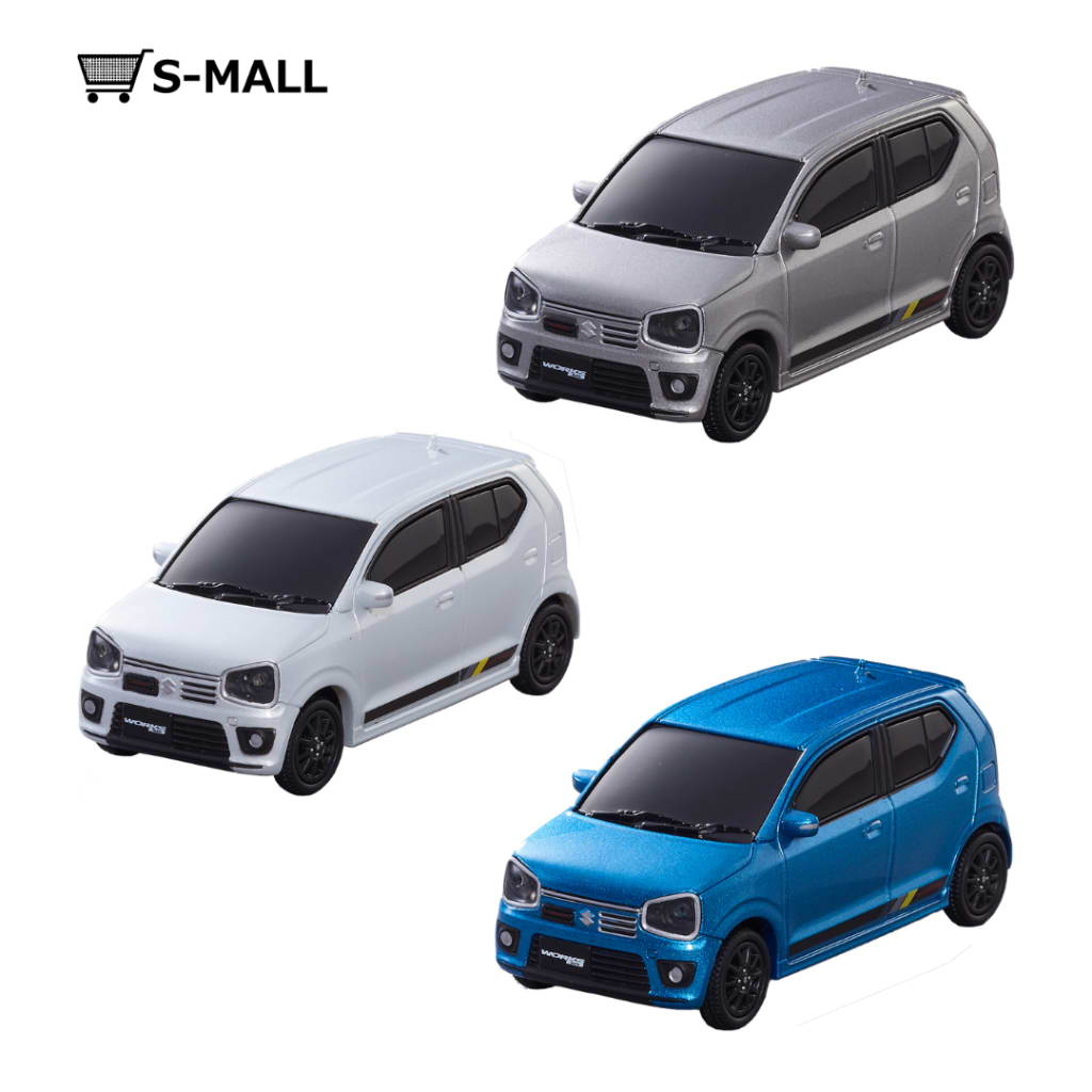 プルバックミニカー アルトワークス【シルバー/ホワイト/ブルー プルバックミニカー アルトワークス【シルバー/ホワイト/ブルー