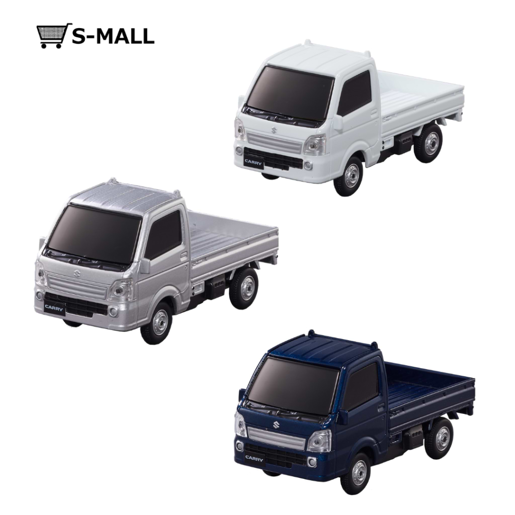 プルバックミニカー キャリイ【ホワイト/シルバー/ブルー プルバックミニカー キャリイ【ホワイト/シルバー/ブルー