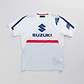 SUZUKI×KUSHITANI コラボ モトクロスTシャツ【イエロー/ブルー/ホワイト】