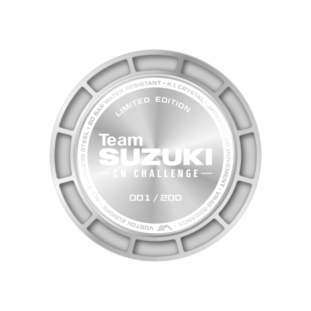 【Team SUZUKI CN CHALLENGEコラボウオッチ 2025年6月13日（金） 19：30受付開始　200本限定】SUZUKI ×VOSTOK EUROPE CN CHALLENGE コラボウォッチ【特別商品】