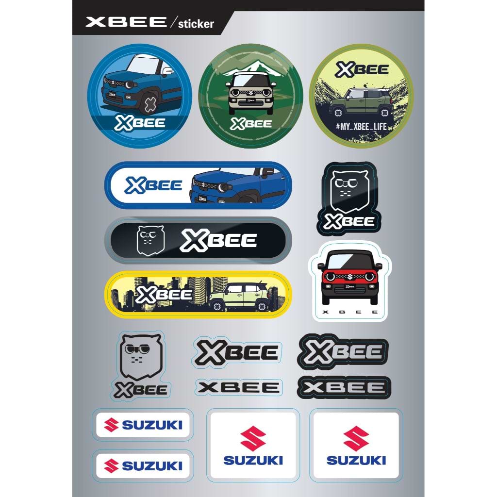 ステッカーシート XBEE – オートリメッサ S-MALL ステッカーシート XBEE – オートリメッサ S-MALL