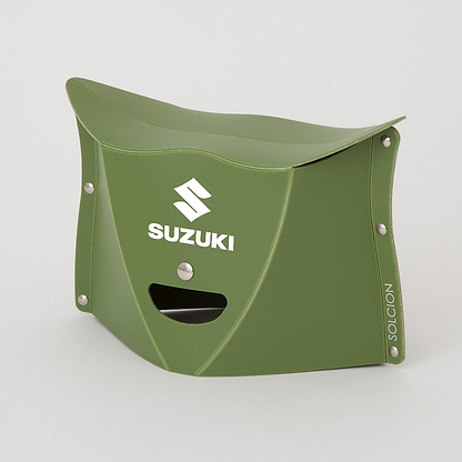SUZUKI　折りたたみイス【耐荷重 100kg】