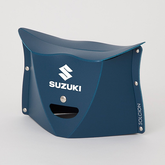 SUZUKI　折りたたみイス【耐荷重 100kg】