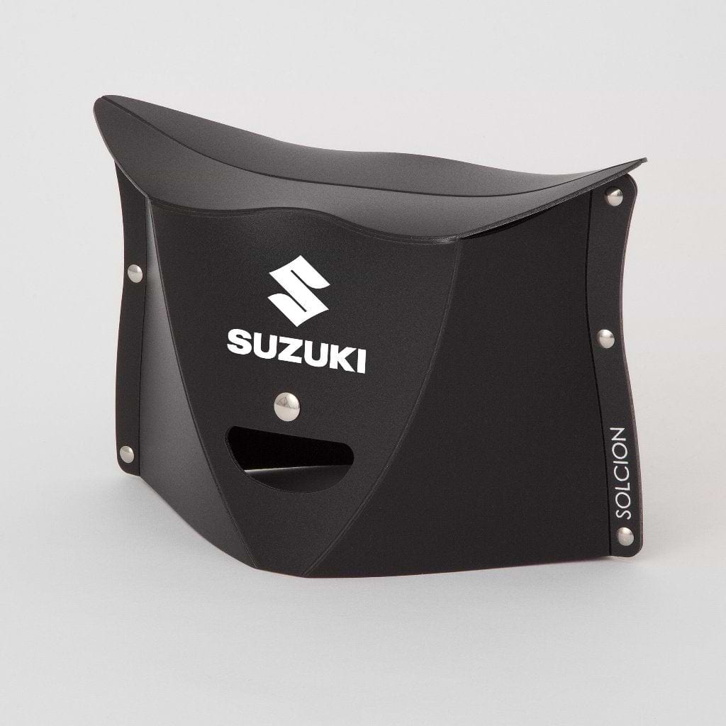 SUZUKI　折りたたみイス【耐荷重 100kg】