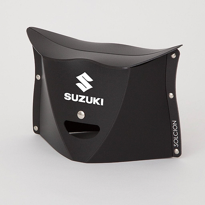 SUZUKI　折りたたみイス【耐荷重 100kg】