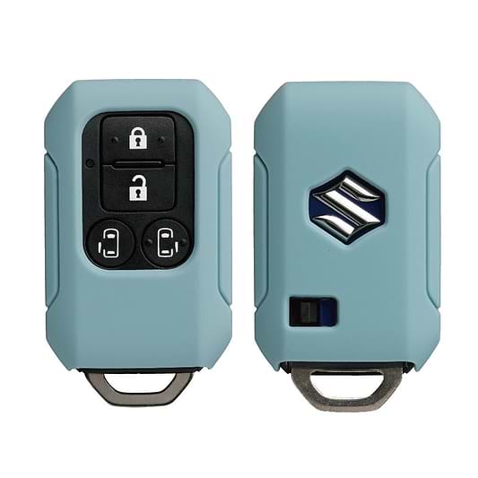 【ワゴンR スマイル/新型アルト/ハスラー/スペーシア/スペーシアカスタム/スペーシアギア/ソリオ/クロスビー/スイフト/新型スイフト/イグニス/フロンクス】携帯リモコンカバー（シリコン）