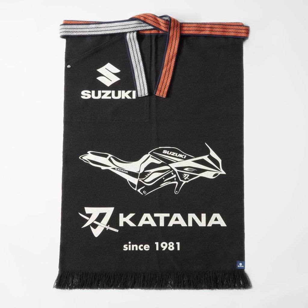 「鈴木式織機製　前掛け　KATANA」×「KATANAコラボはずる」