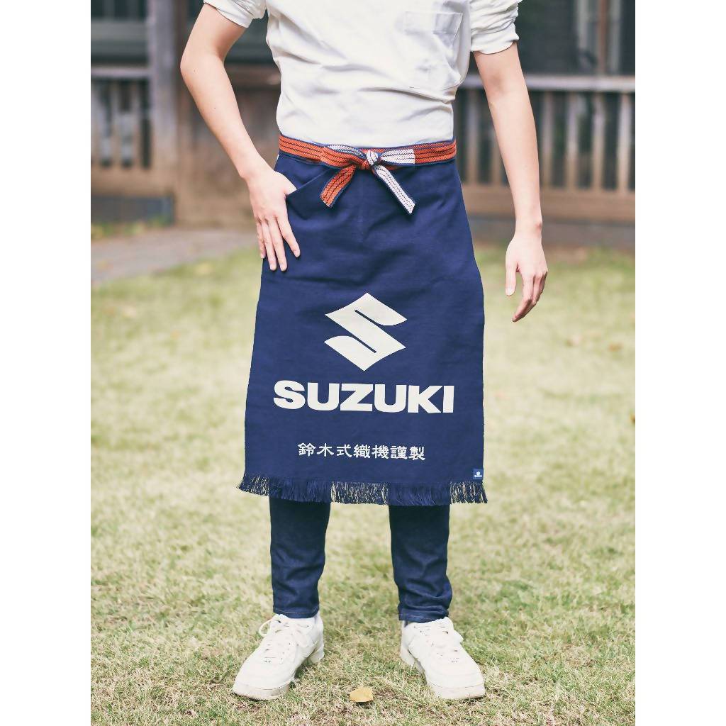 鈴木式織機製　前掛け　SUZUKI
