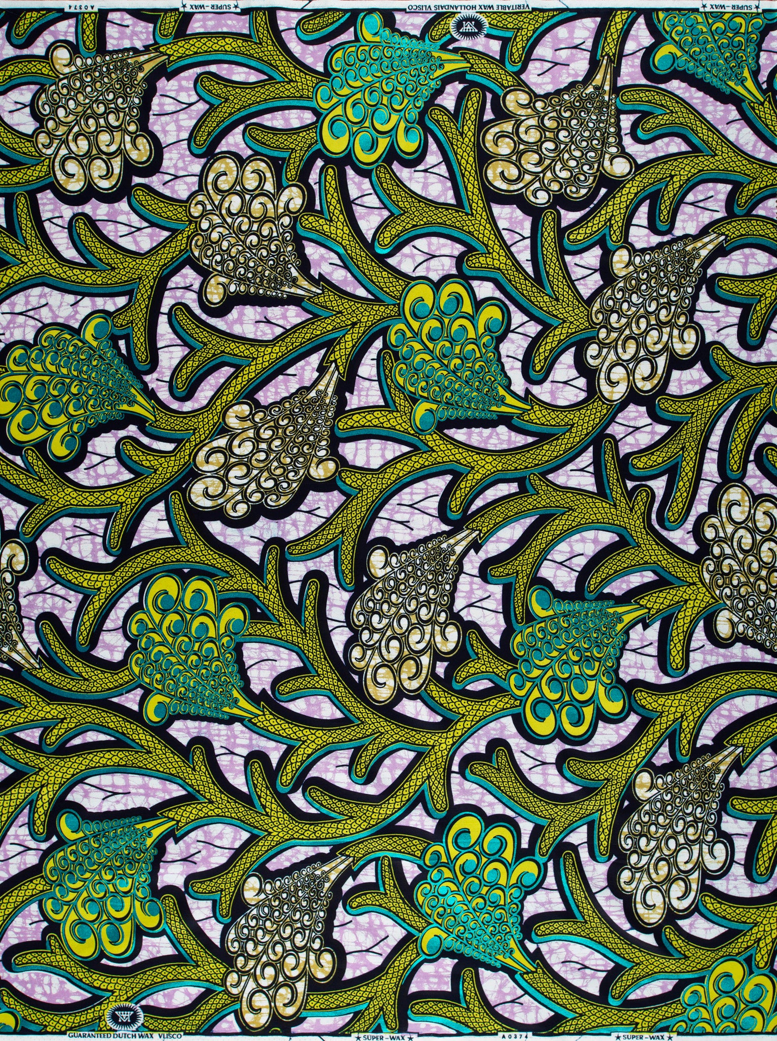 Vibrant african print fabric bold super-wax vla0374.028