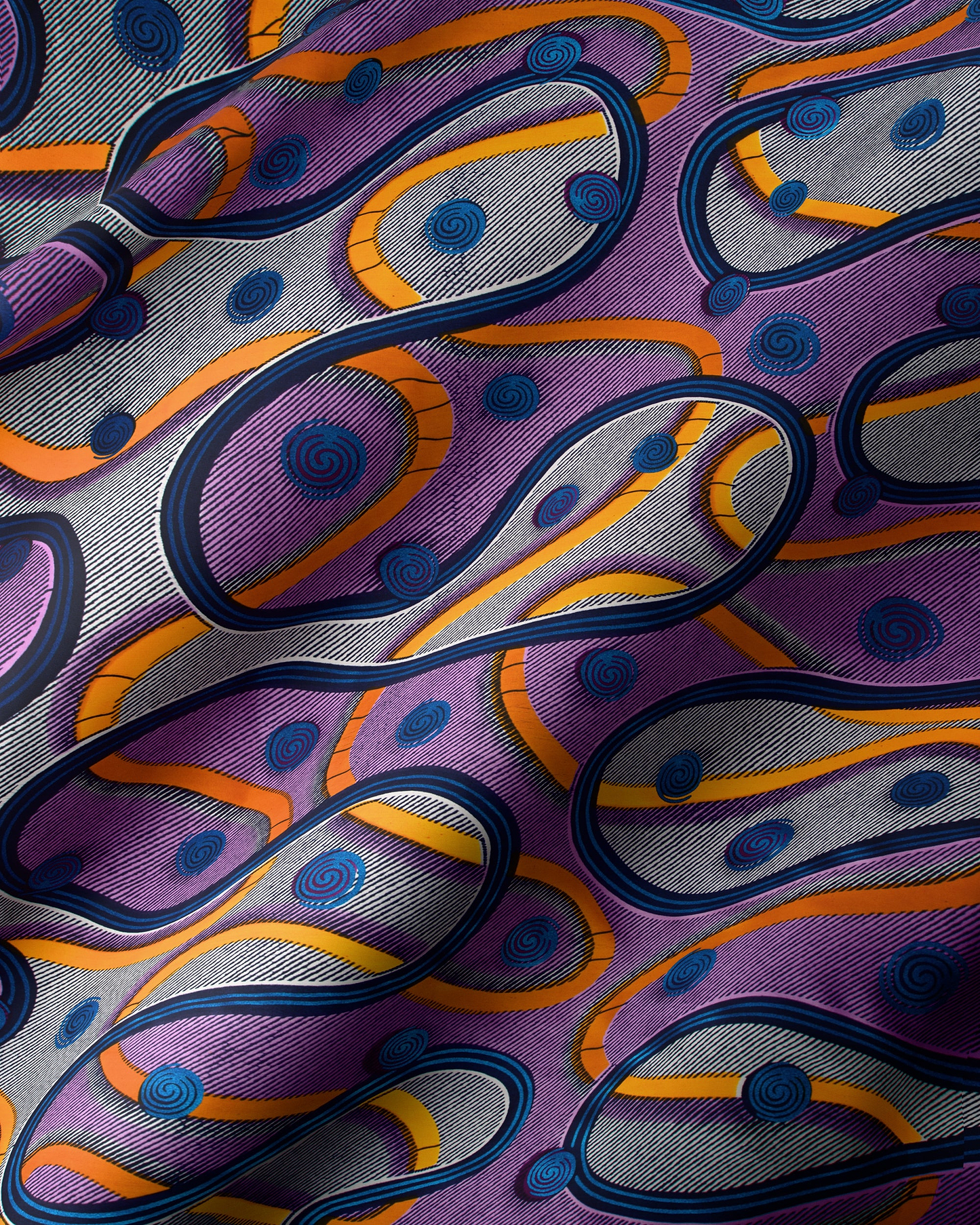 Satin Royal | VLW3211.007 | Orné de Bleu Royal