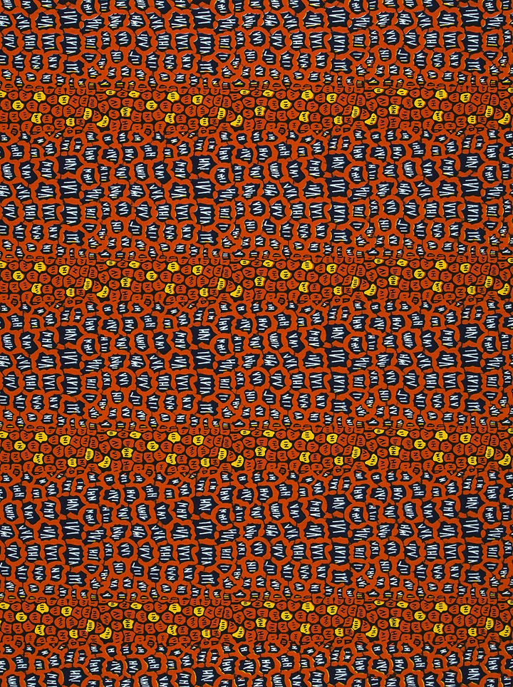 Wax Hollandais | VL00001.240 | Household Gavel, Kpo Gbaza in Benin, Leopard Skin, Snake skin