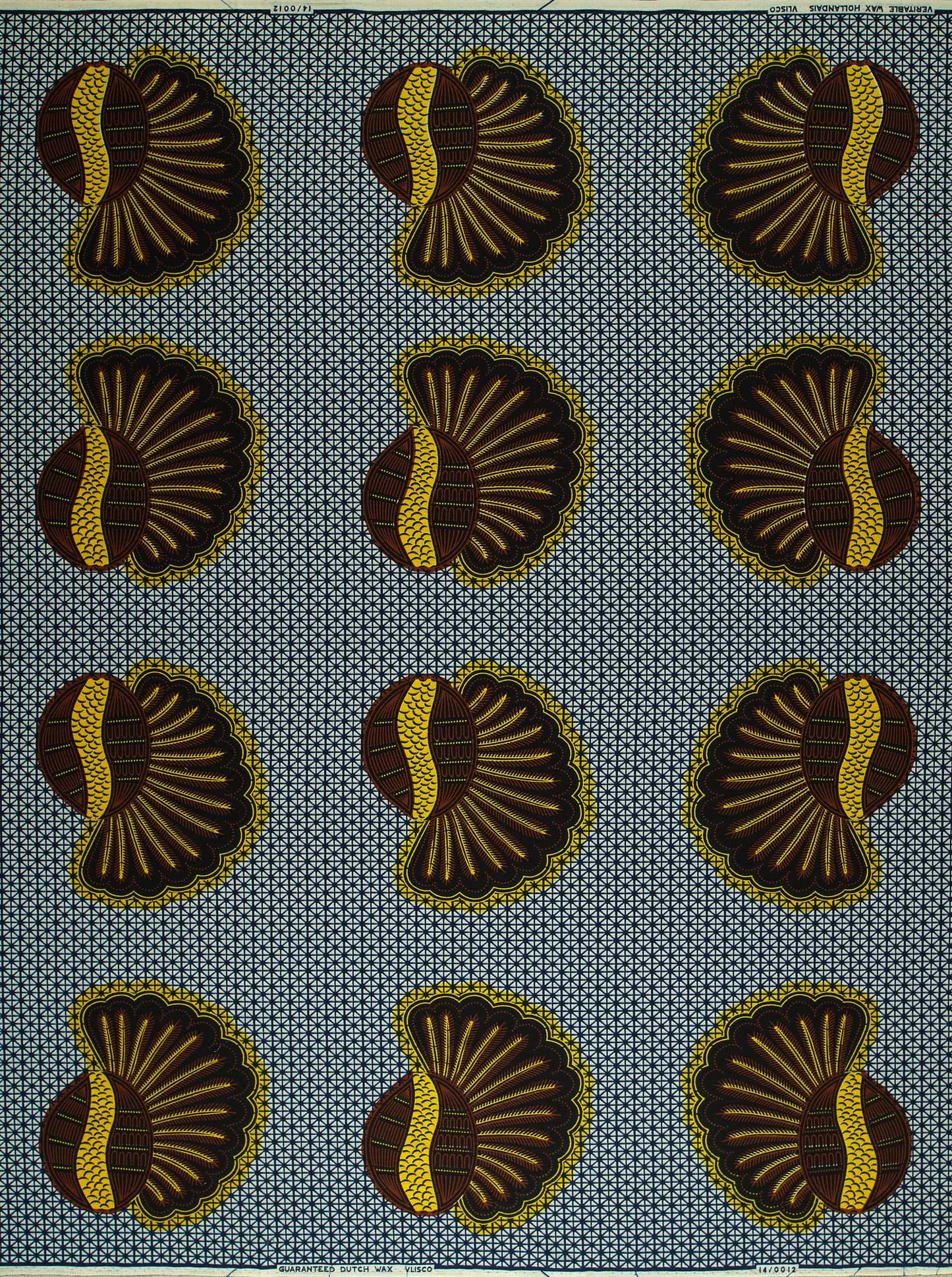 Wax Hollandais | VL00012.226 | Bunch of Bananas, Helmet, Kimba, Shell