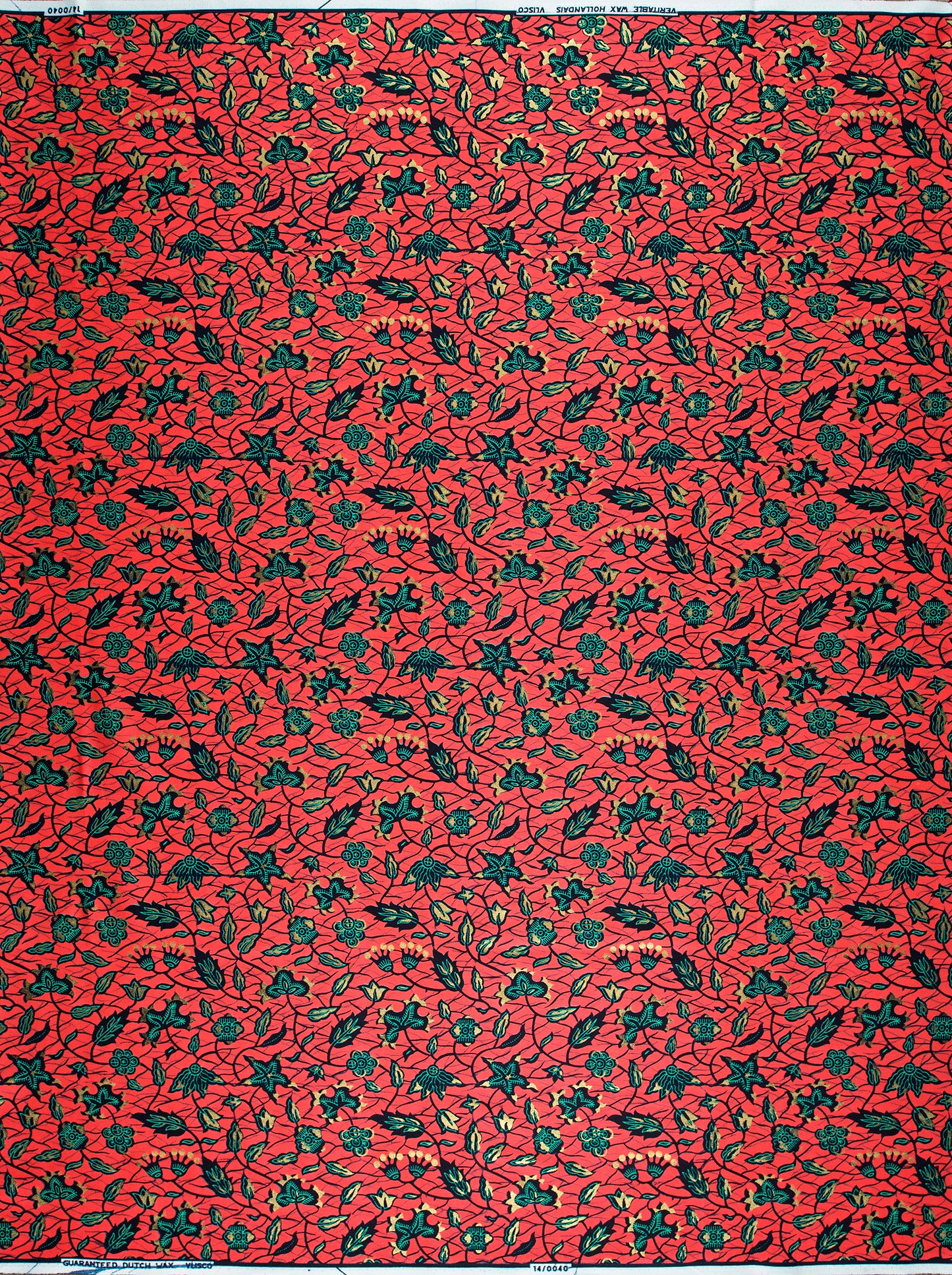 Wax Hollandais | VL00040.178 | Or embelli