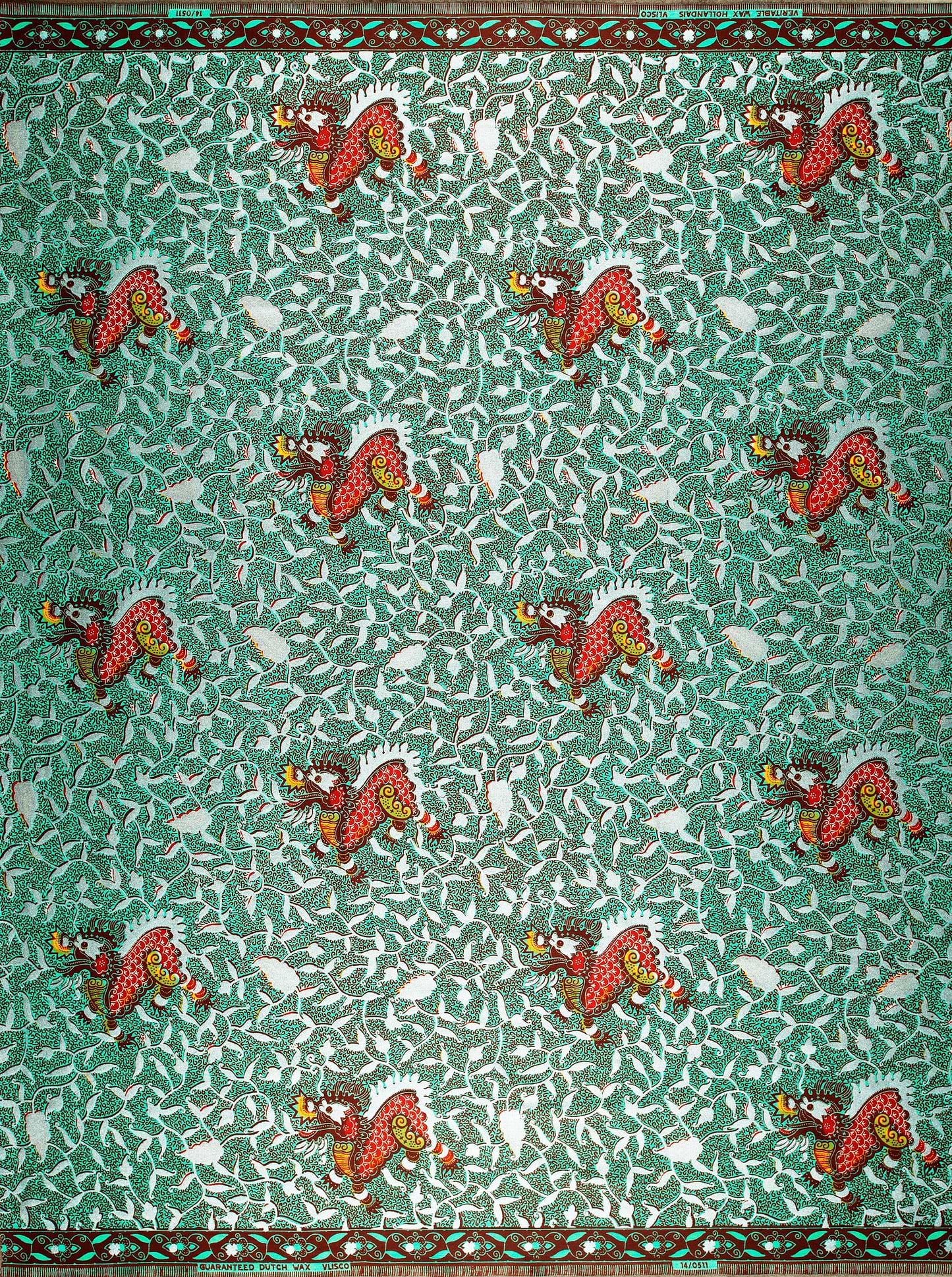Wax Hollandais | VL00511.273 | Orné de Vert Pastel