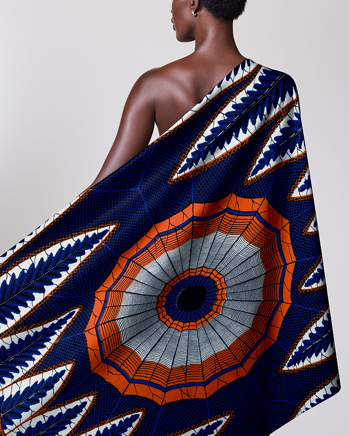 Wax Hollandais | VL00549.207 | Anansi's Spiderweb, The Spider