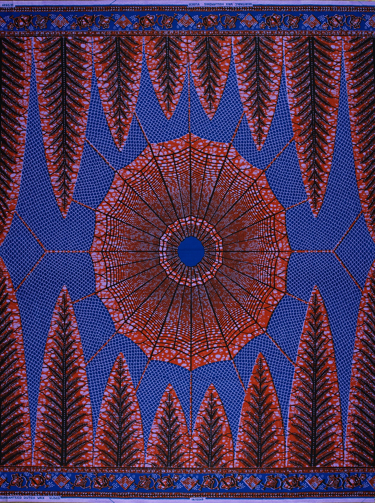 Wax Hollandais | VL00549.251 | Anansi's Spiderweb, The Spider