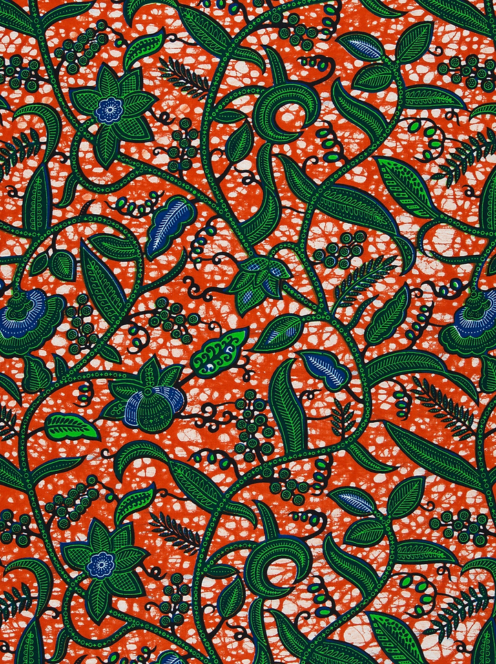 Wax Hollandais | VL00564.345 | Leaf trail, Sweet Mother