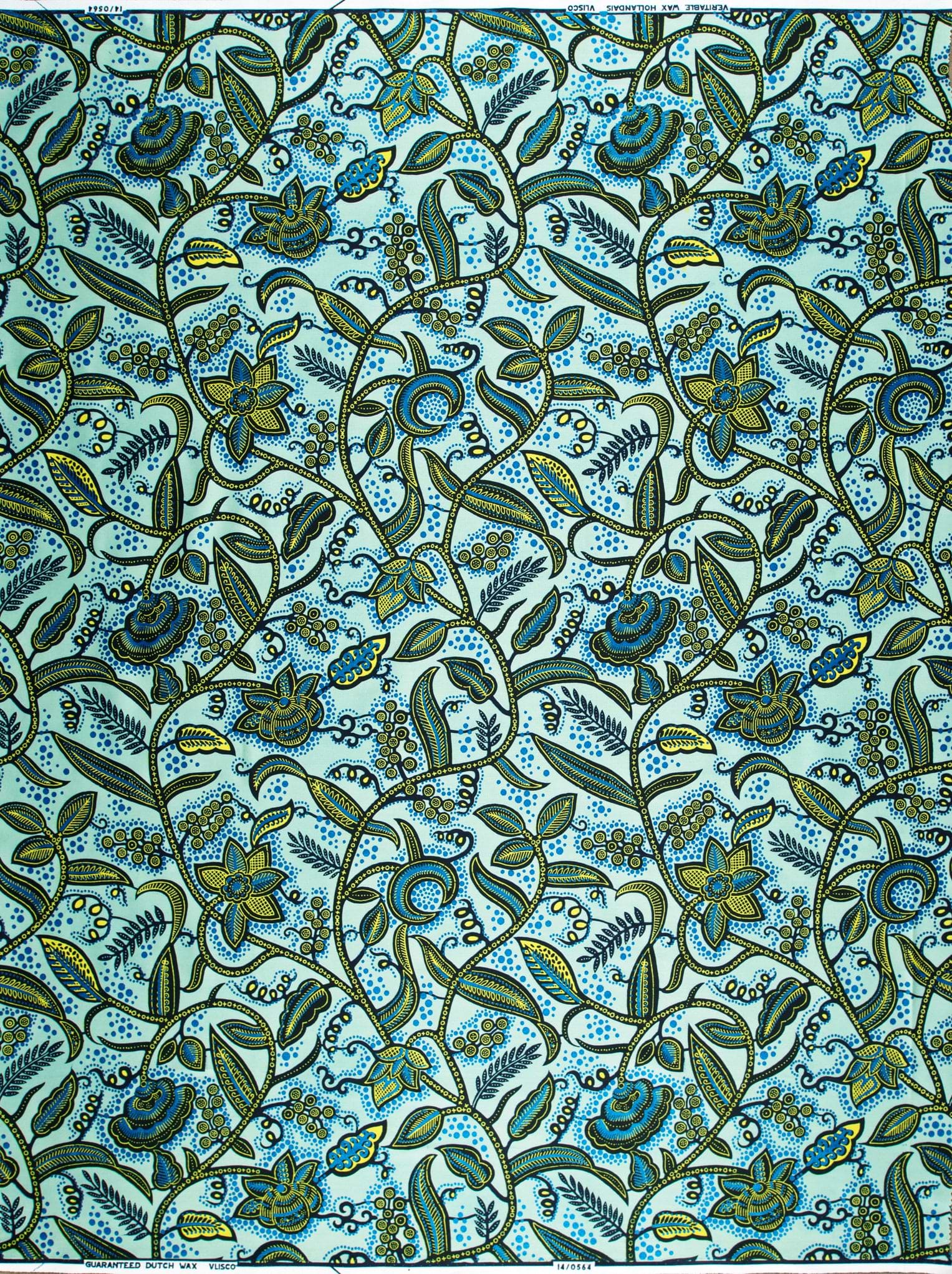 Wax Hollandais | VL00564.515 | Royal Blue Embellished
