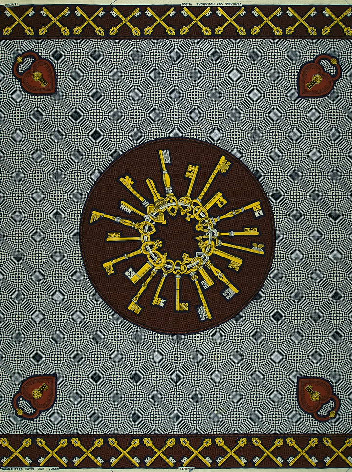 Wax Hollandais | VL00780.056 | Bunch of keys, Central Bank, Keys to life