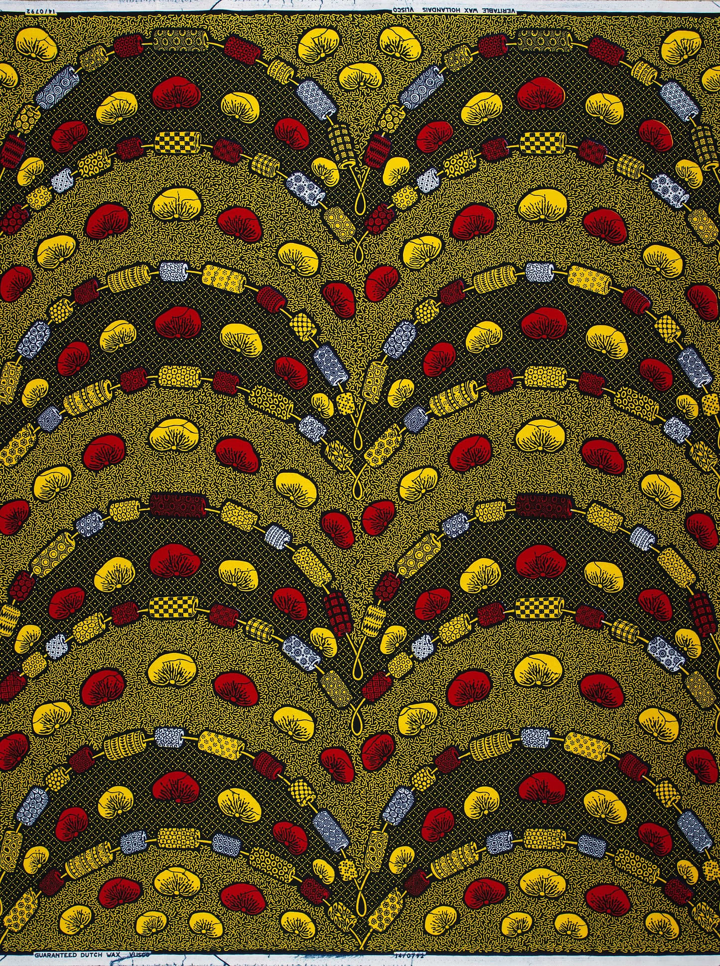 Vibrant african print fabric bold wax hollandais vl00792.209