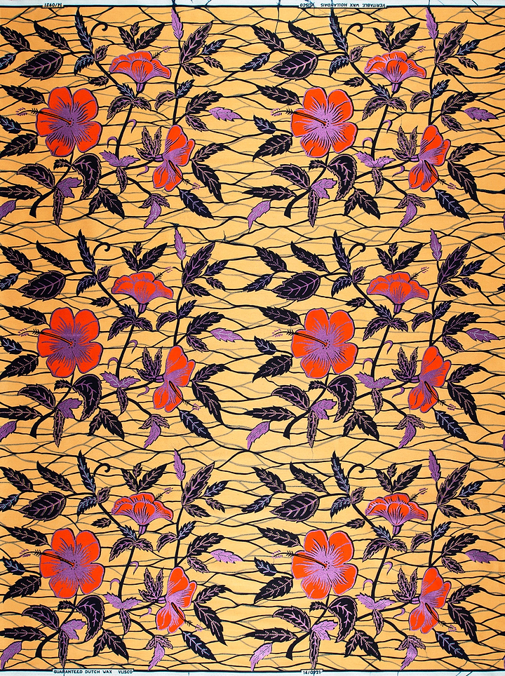 Wax Hollandais | VL00921.282 | Lilac Embellished