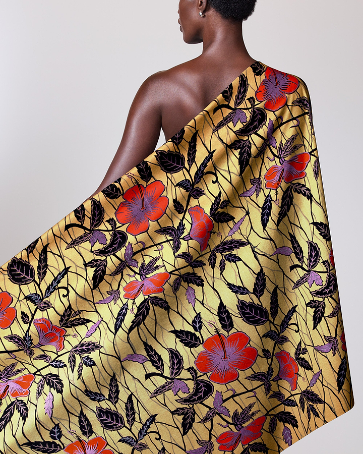 Wax Hollandais | VL00921.282 | Lilac Embellished