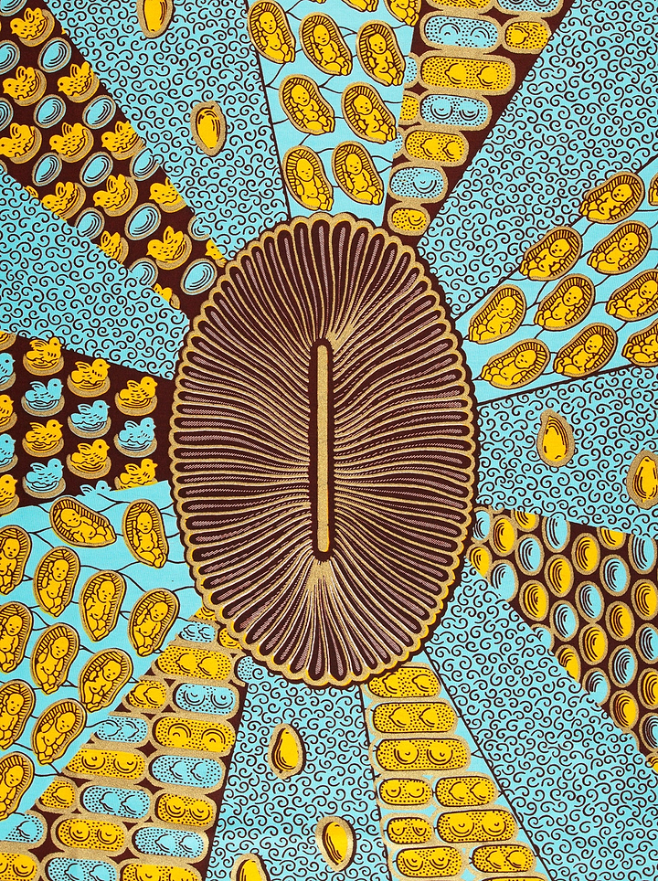 Wax Hollandais | VL00963.158 | Orné d'Or