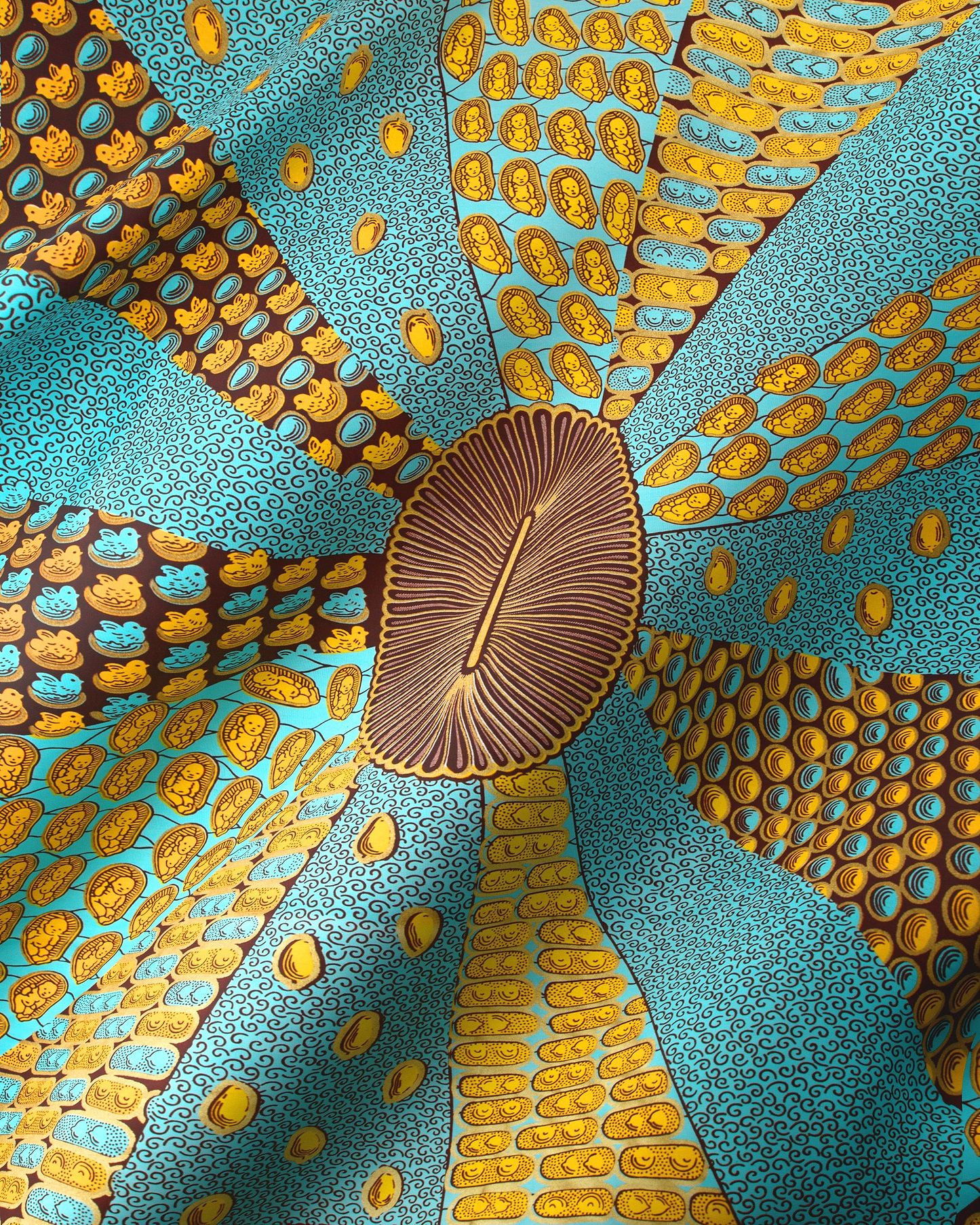 Wax Hollandais | VL00963.158 | Orné d'Or