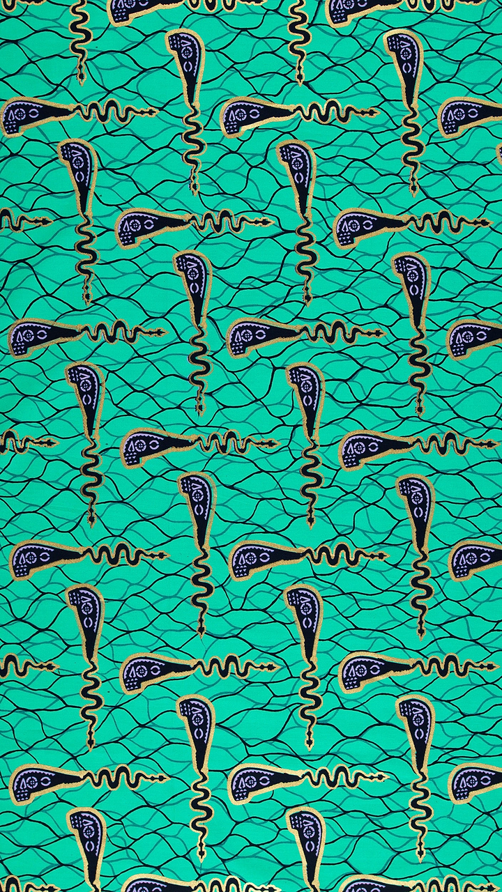 Wax Hollandais | VL00990.089 | Gold Embellished