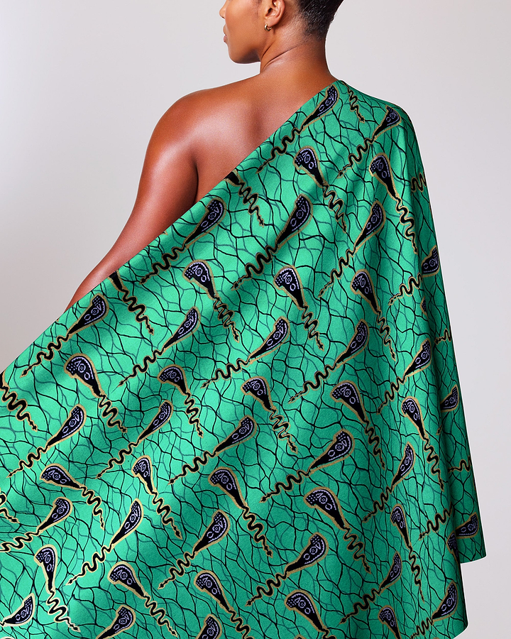 Wax Hollandais | VL00990.089 | Gold Embellished