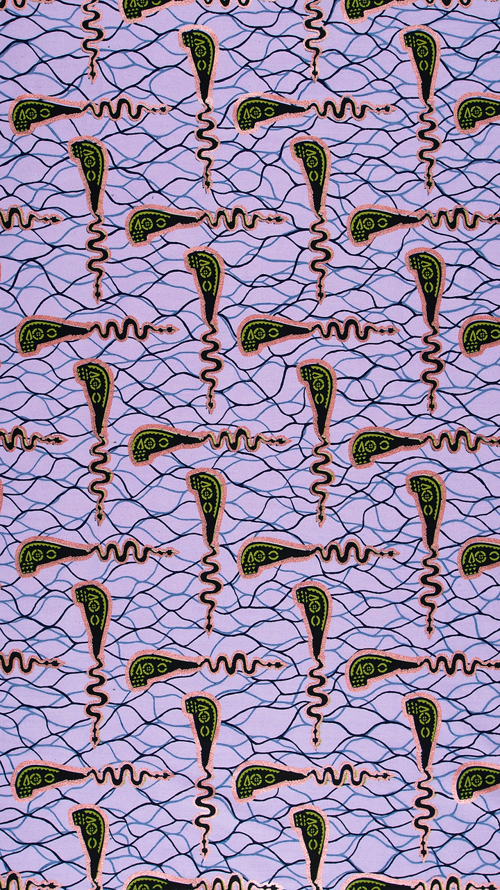 Wax Hollandais | VL00990.090 | Soft Pink Embellished