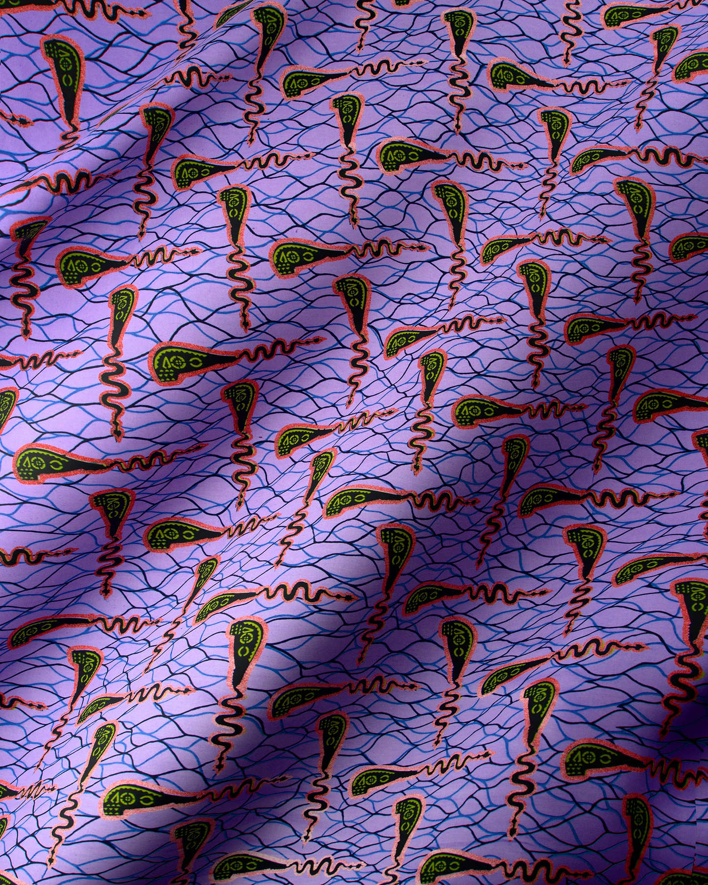 Wax Hollandais | VL00990.090 | Soft Pink Embellished