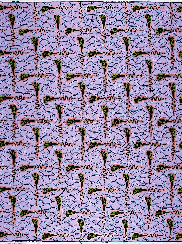 Wax Hollandais | VL00990.090 | Soft Pink Embellished