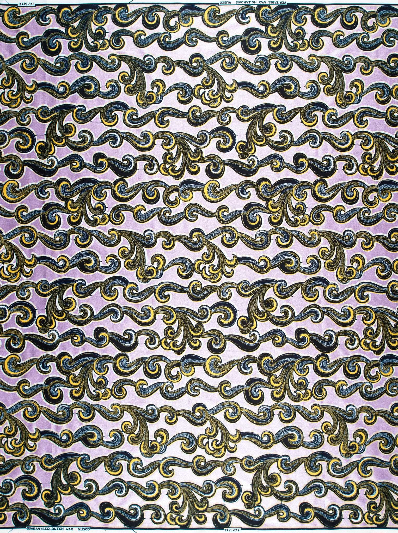 Wax Hollandais | VL01474.095 | Pastel Lilac Embellished