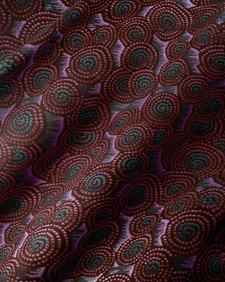 Wax Hollandais | VL02194.005 | Orné de Lilas