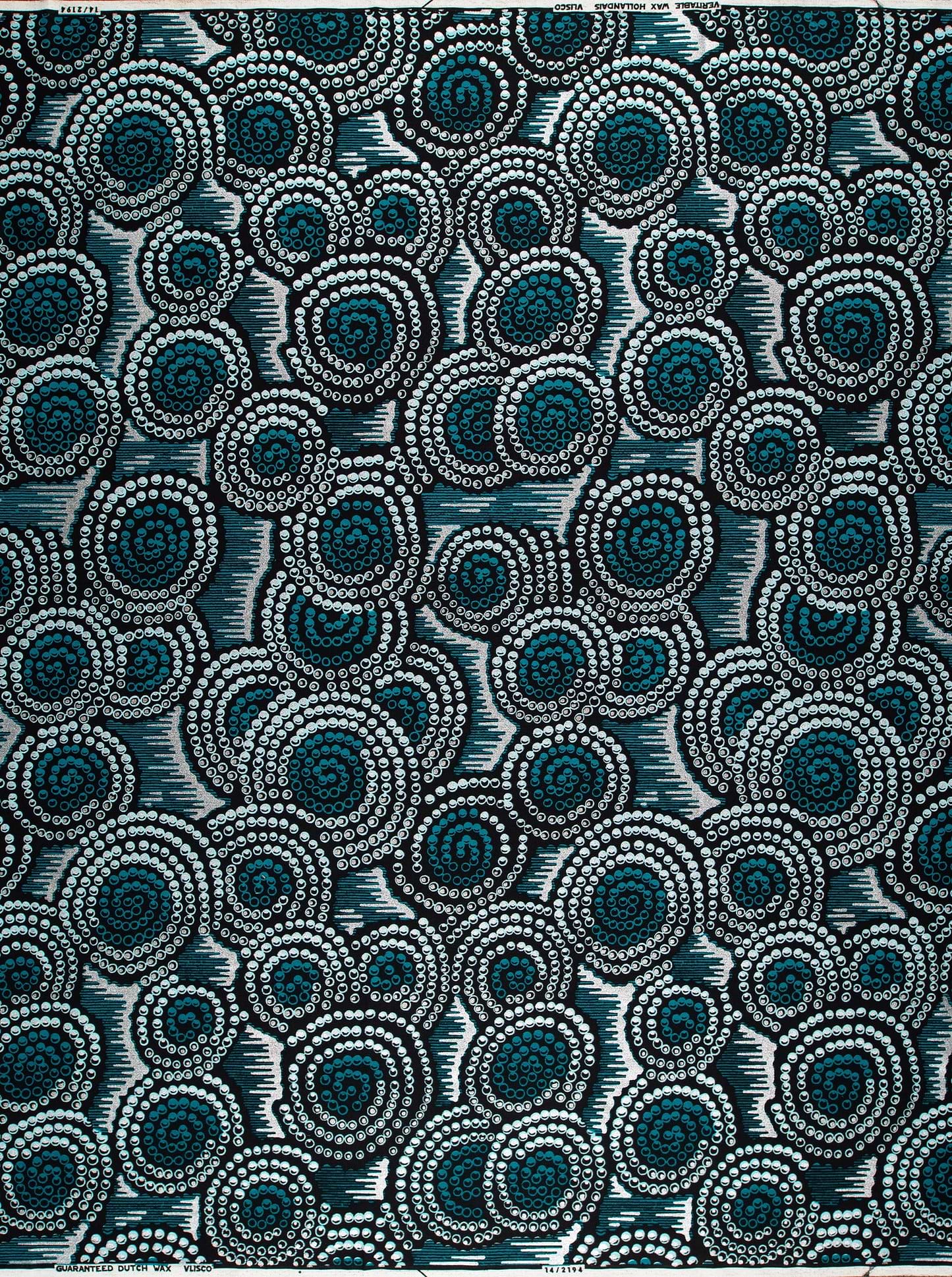Wax Hollandais | VL02194.008 | Orné d'argent