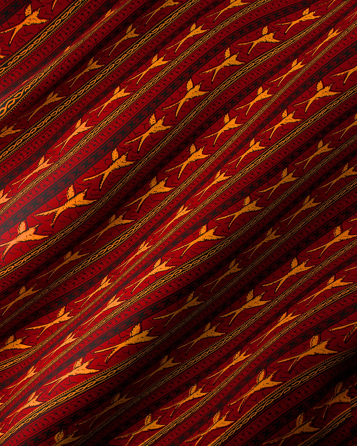 Wax Hollandais | VL02481.056 | Flying Bird, Scissors