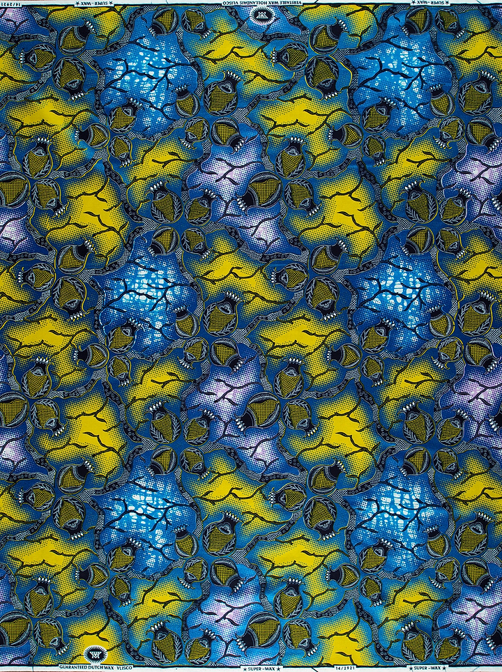 Super-Wax | VL02921.396 | Orné de Bleu Royal