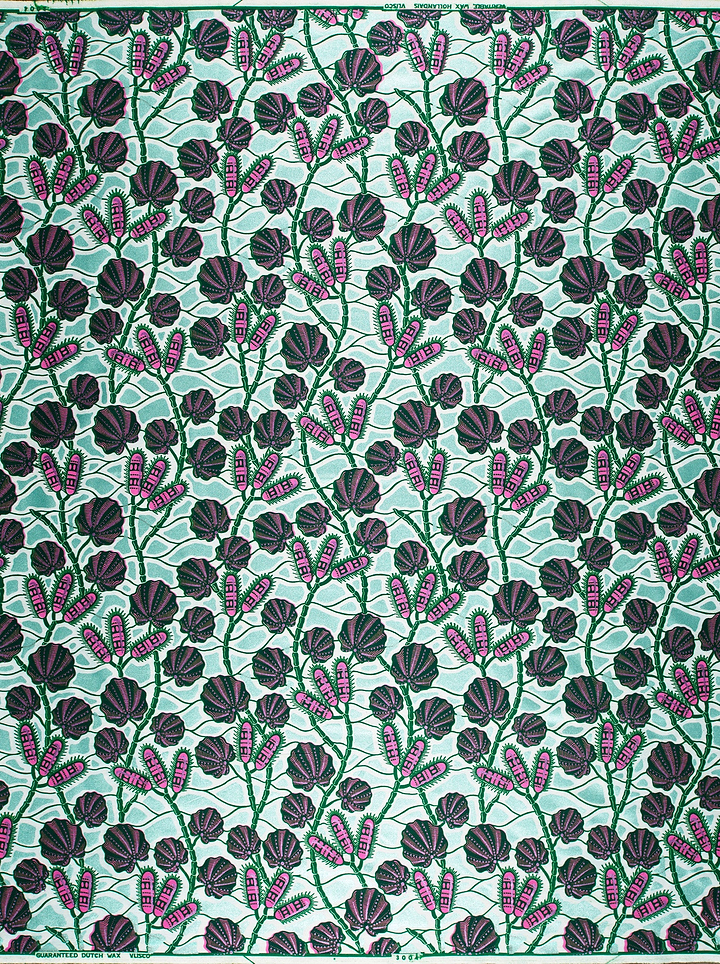 Vibrant african print fabric bold wax glitterglam vl03004.015