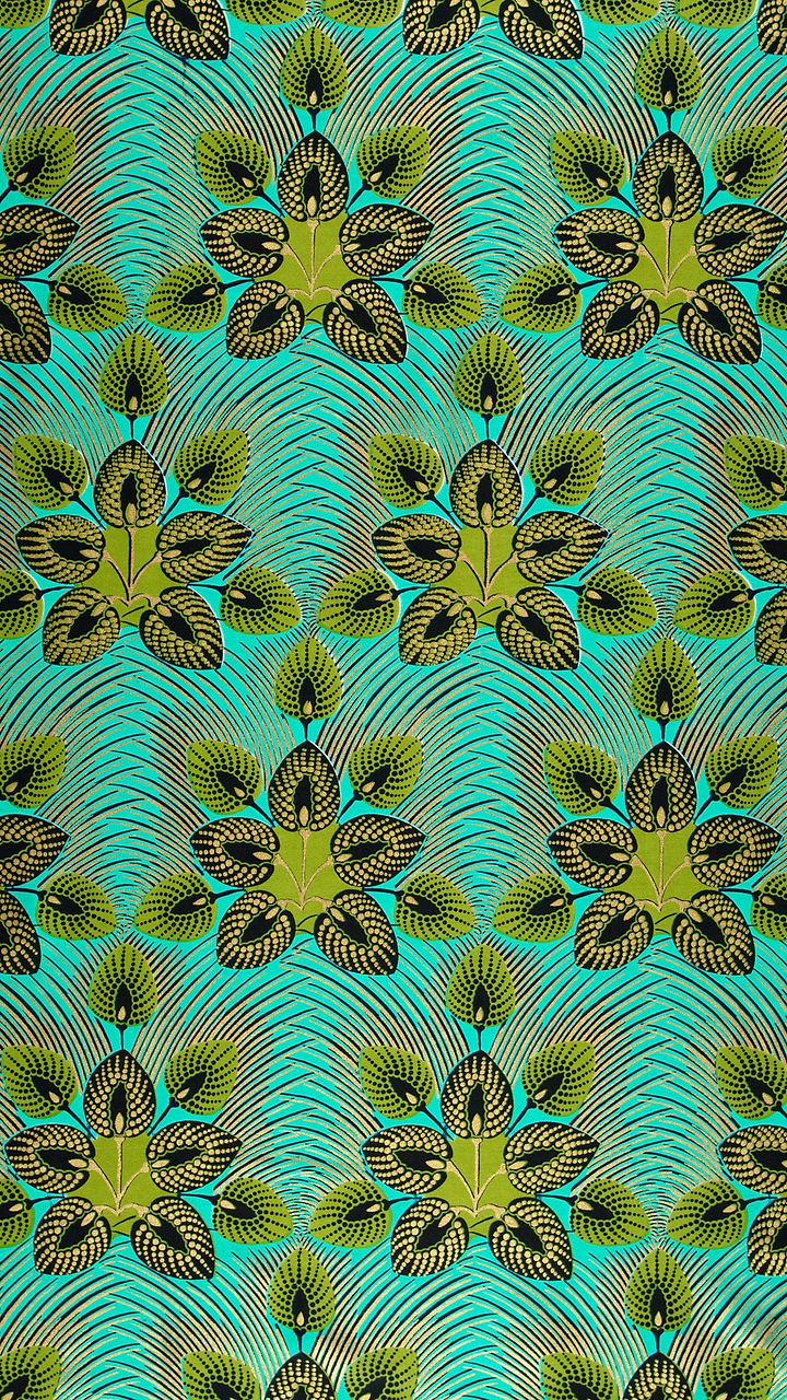 Wax Hollandais | VL03049.016 | Gold Embellished