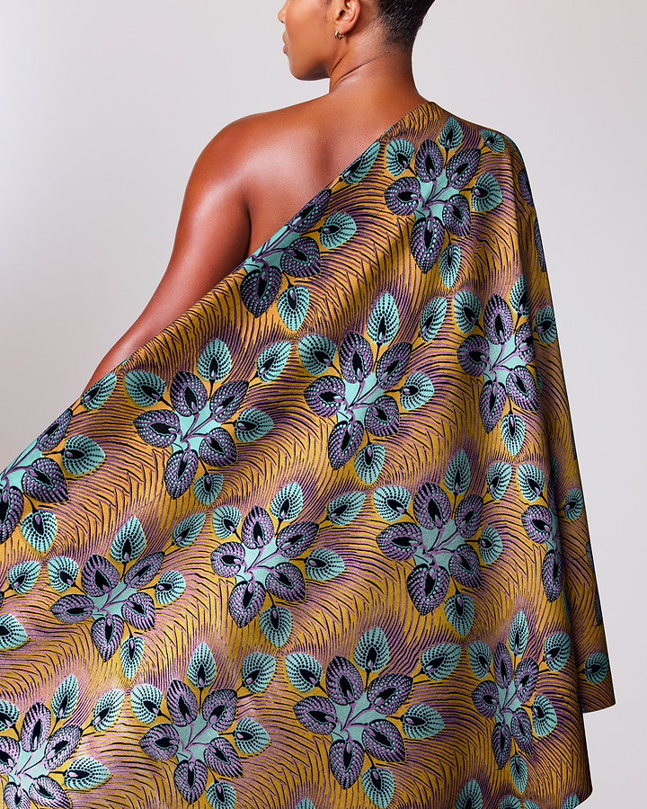 Wax Hollandais | VL03049.017 | Lilac Embellished