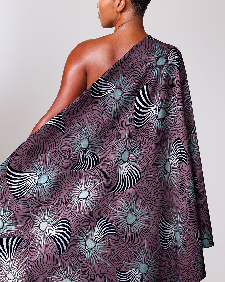 Wax Hollandais | VL03586.120 | Pastel Blue Embellished