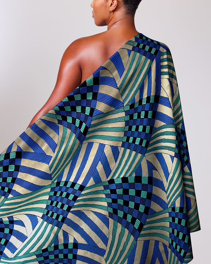 Wax Hollandais | VL03595.040 | Silver Embellished