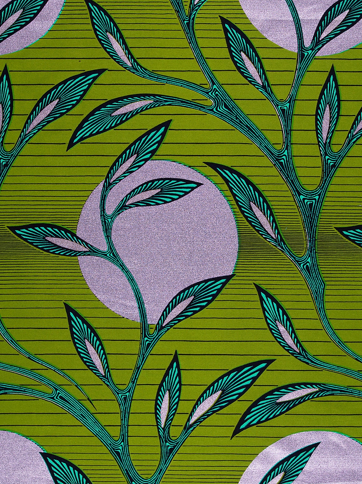 Wax Hollandais | VL03639.253 | Pastel Lilac Embellished